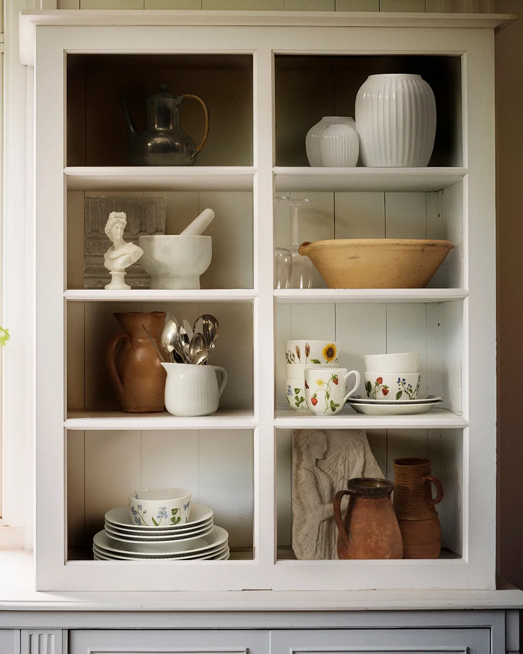 Hammershøi βάζο μεσαίο, λευκό Kähler