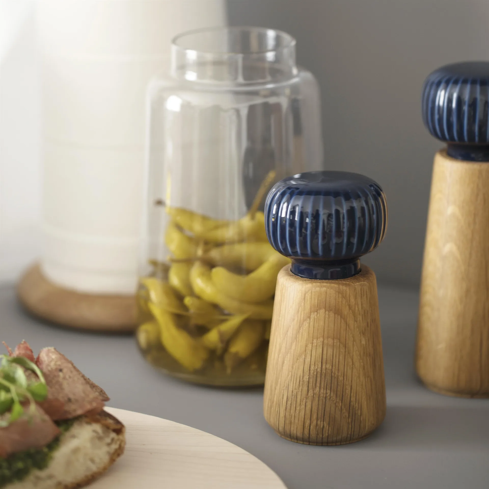 Hammershøi μύλος μπαχαρικών μεγάλος, λουλακί Kähler