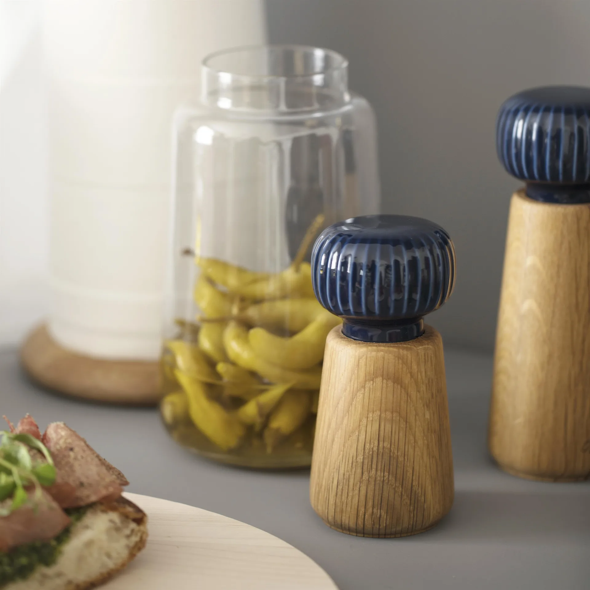 Hammershøi μύλος μπαχαρικών μικρός, λουλακί Kähler