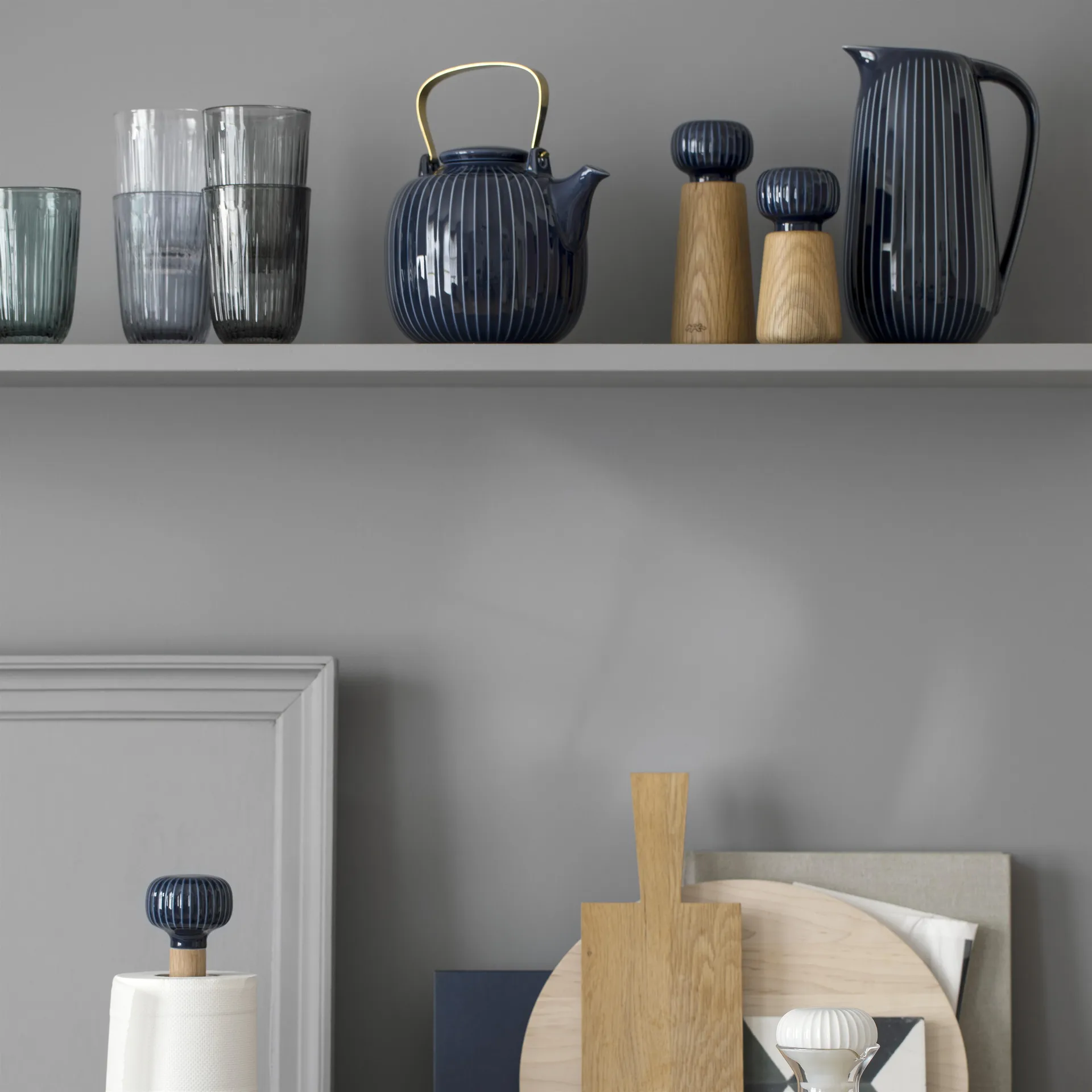 Hammershøi μύλος μπαχαρικών μικρός, λουλακί Kähler