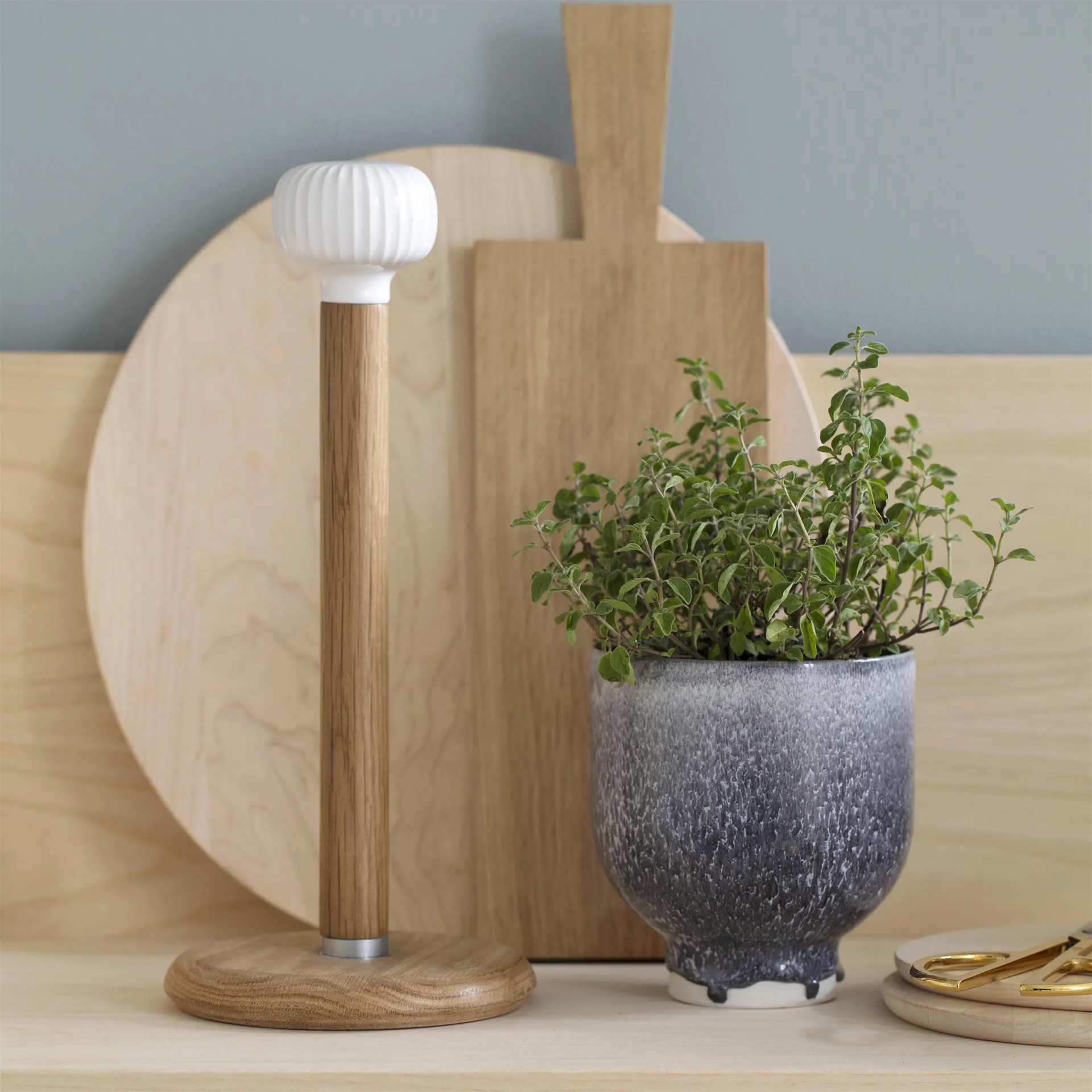 Hammershøi θήκη για ρολό κουζίνας, λευκό Kähler