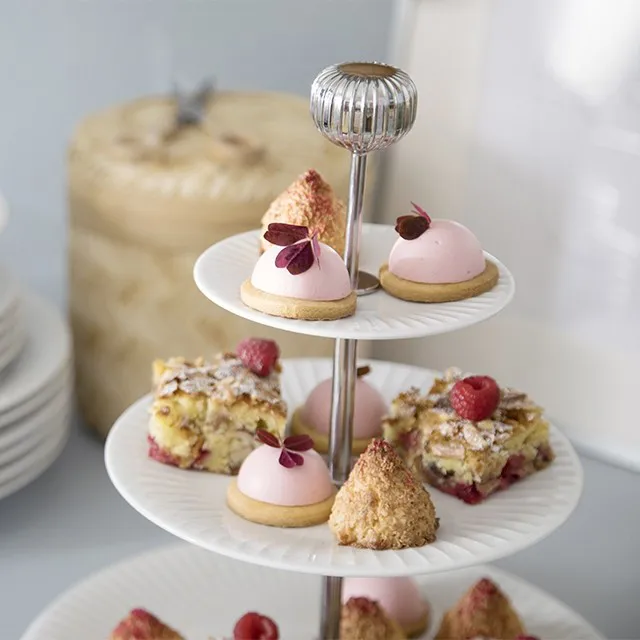 Hammershøi κλιμακωτή βάση τούρτας, Λευκό Kähler