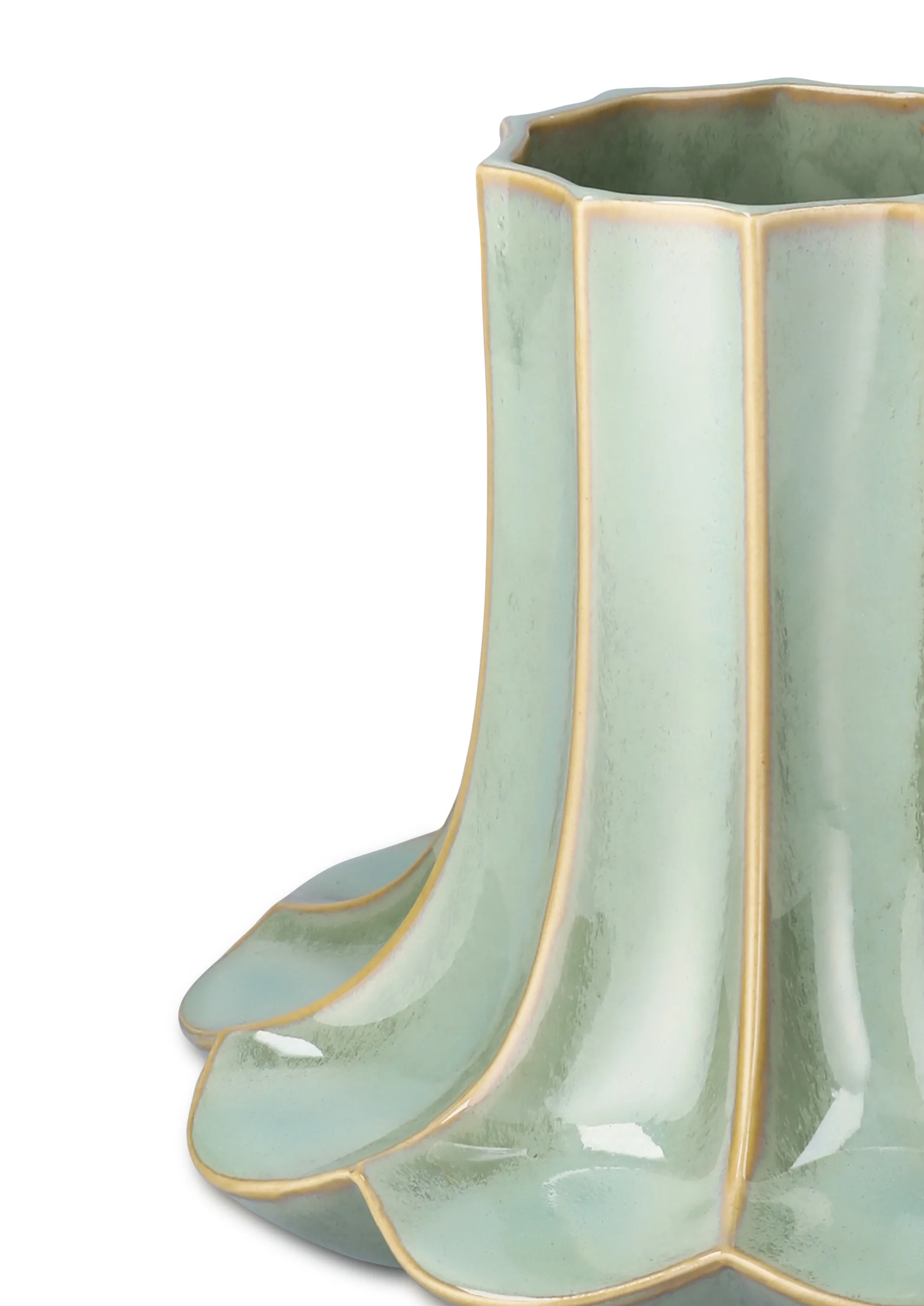 Kantarell βάζο, Πράσινο, 20,5 εκ. Kähler