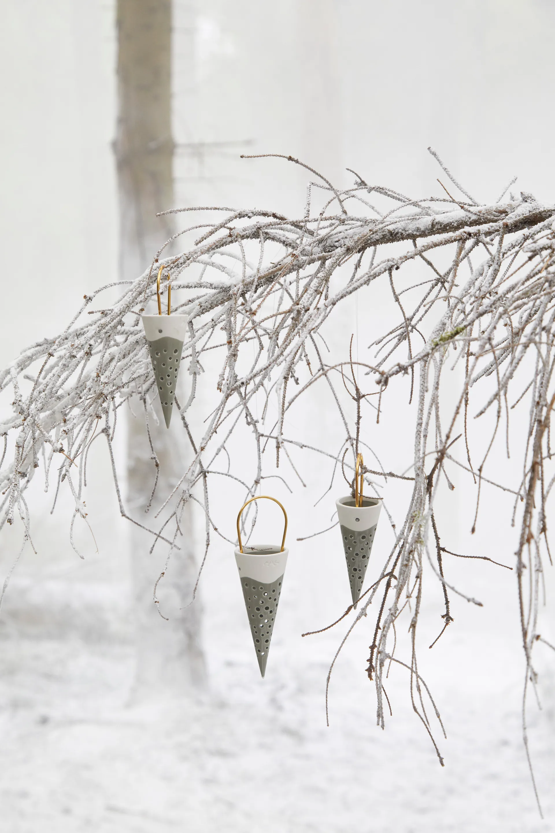 Nobili Χριστουγεννιάτικο διακοσμητικό 18 εκ, Πράσινο Kähler