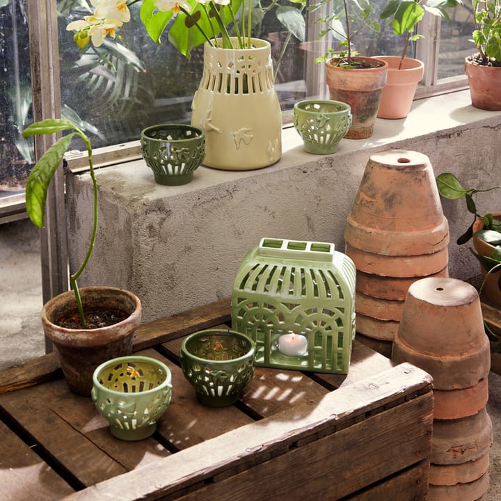 Orangery βάση κεριού 16 εκ, Spring leaf Kähler