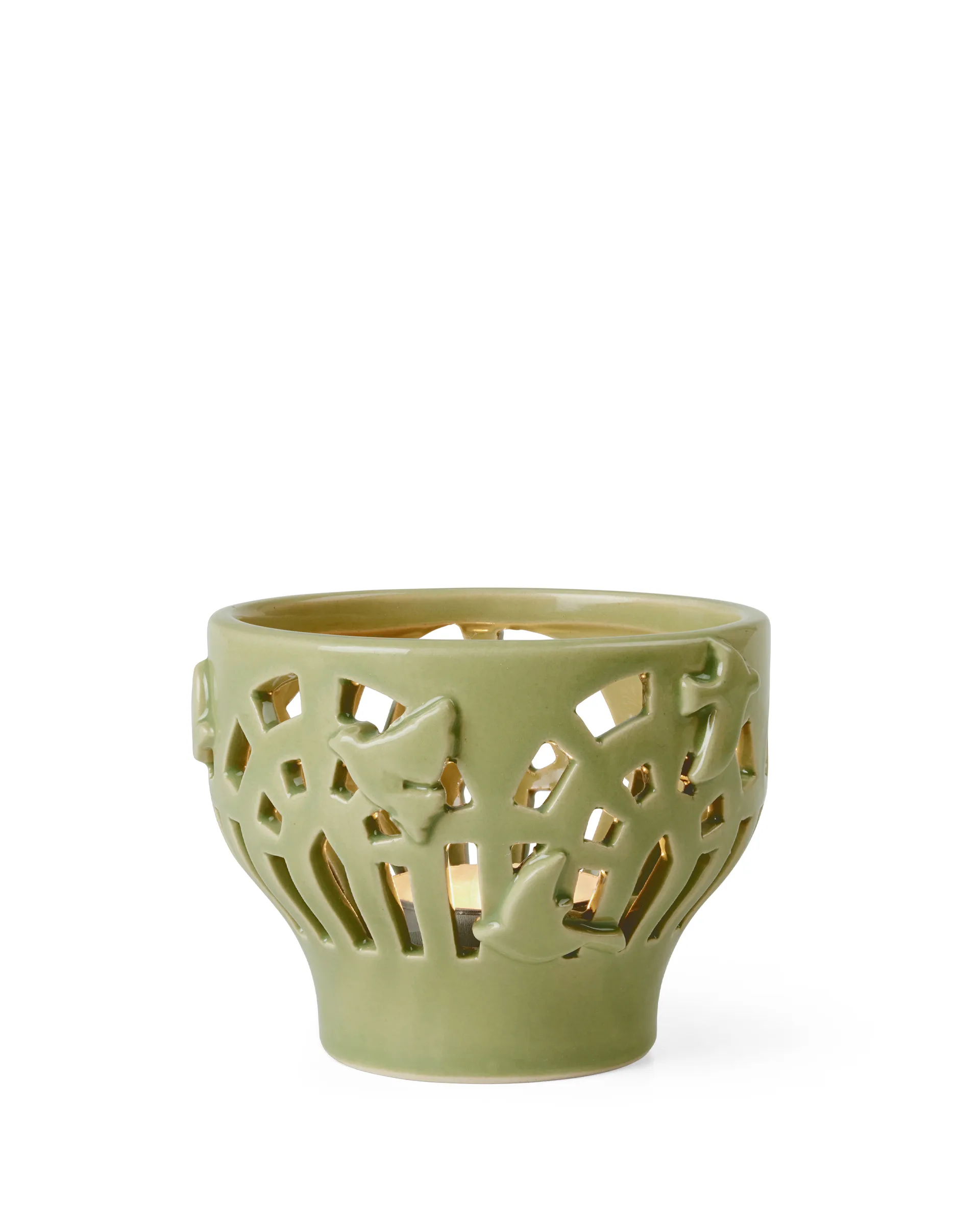 Orangery βάση κεριού Ø9 εκ, Spring leaf Kähler