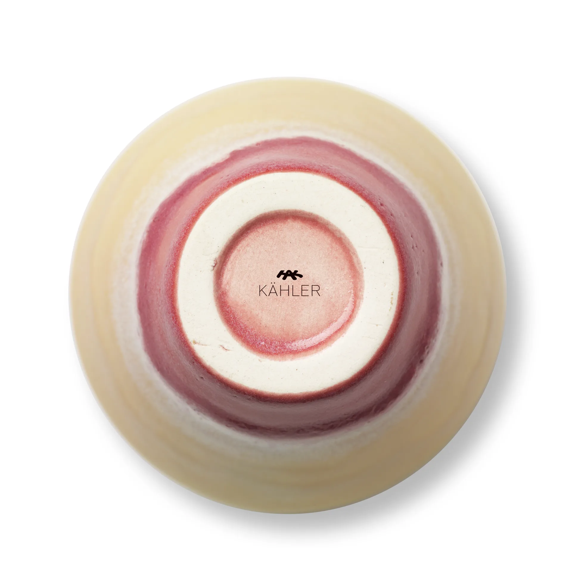 Poppery βάζο 12 cm, Ροζ-mint-κίτρινο Kähler