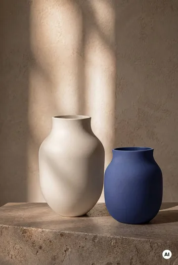 Studio Omaggio βάζο - Μπλε, 20 εκ. - Kähler