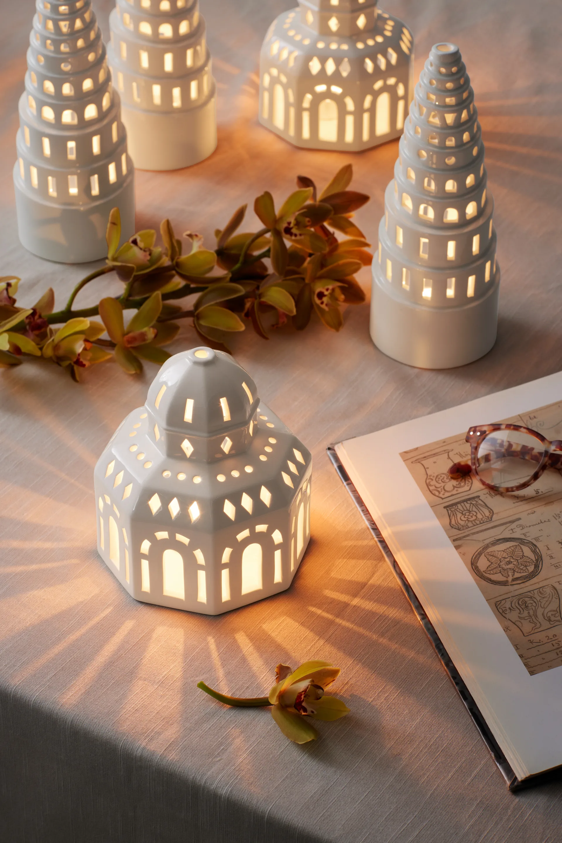 Urbania κηροπήγιο, Γυαλί Kähler