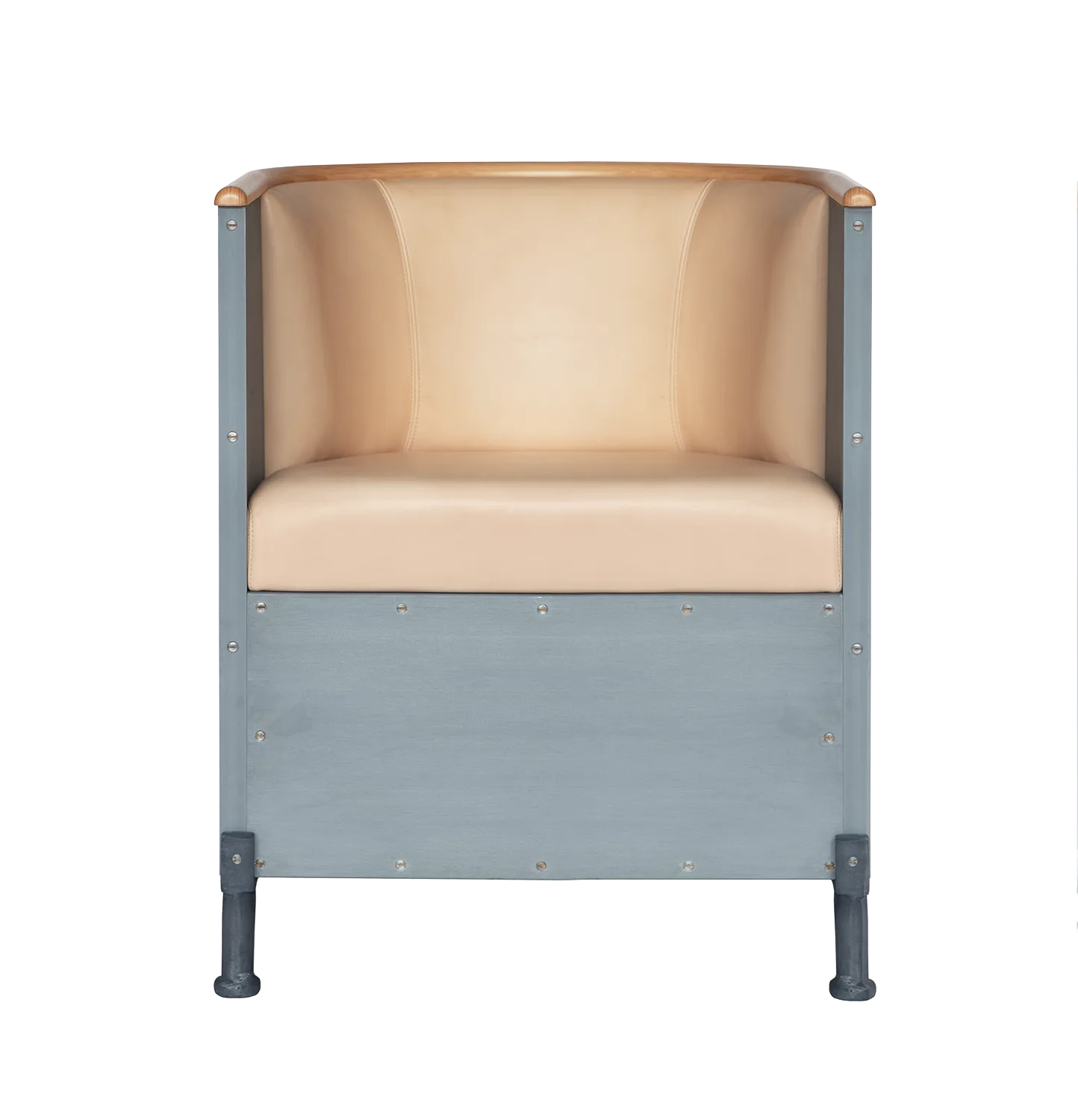 Aluminium Etch πολυθρόνα, Tärnsjö φυσικό-etch αλουμίνιο-οξιά Källemo