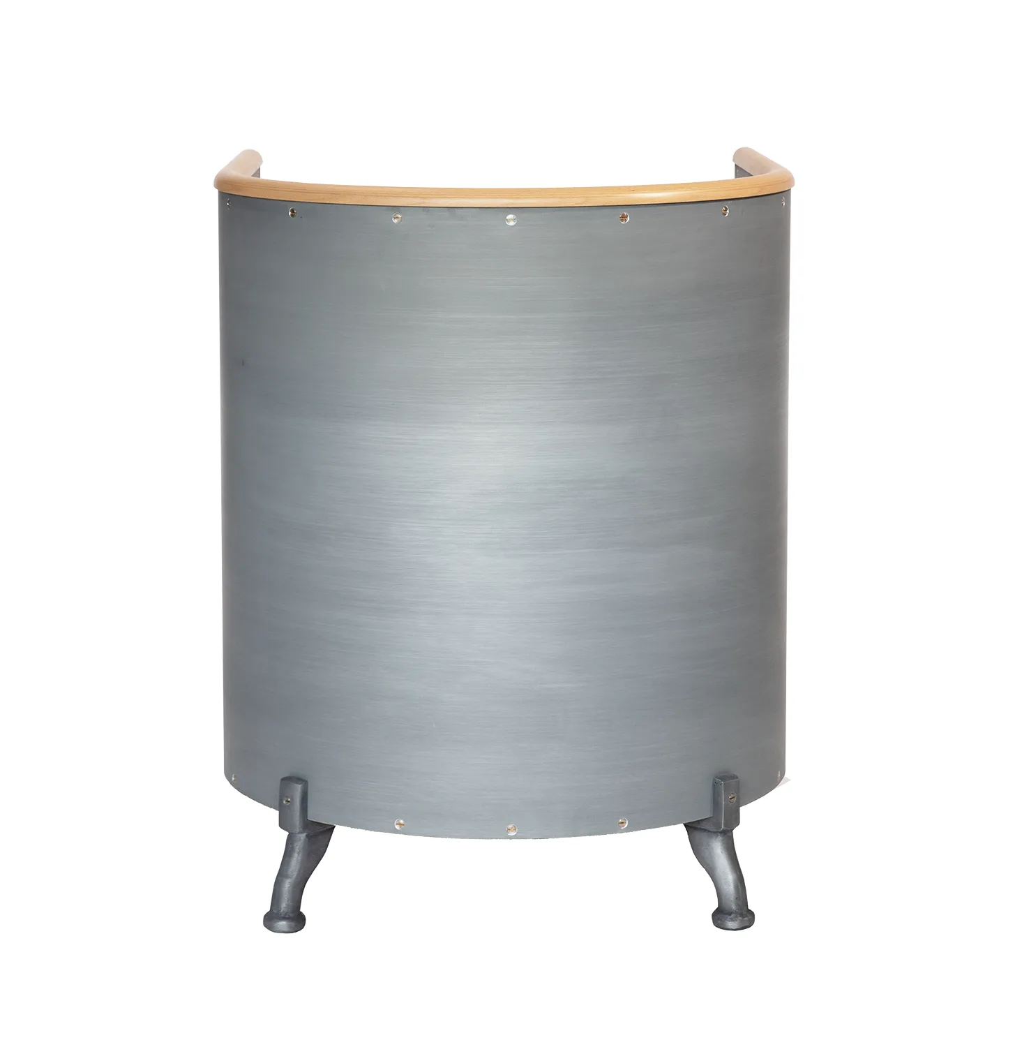 Aluminium Etch πολυθρόνα, Tärnsjö φυσικό-etch αλουμίνιο-οξιά Källemo