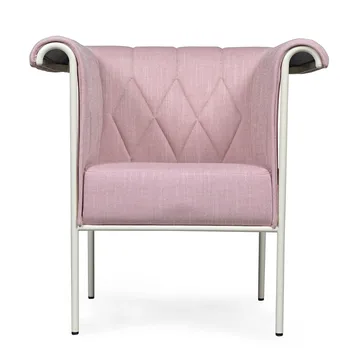 Chester πολυθρόνα - Γκρι-μπλε βάση-καφέ δέρμα - Källemo