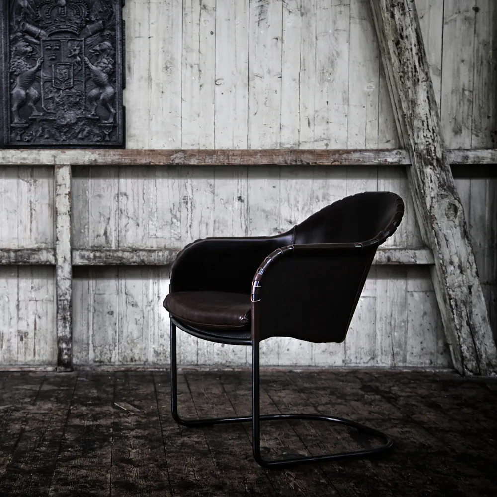 Ingo πολυθρόνα, Μαύρο-χαλκός Källemo