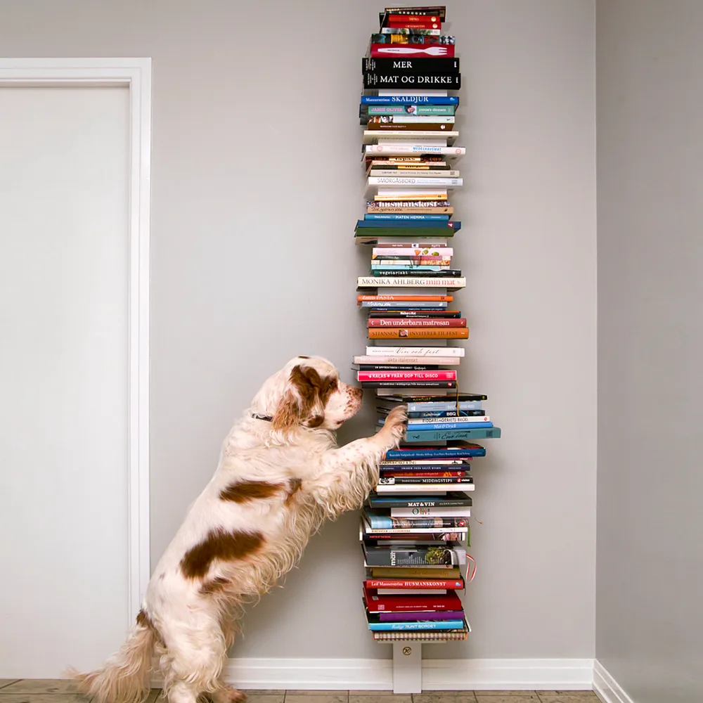 Pilaster ραφιέρα τοίχου, Λευκό Källemo