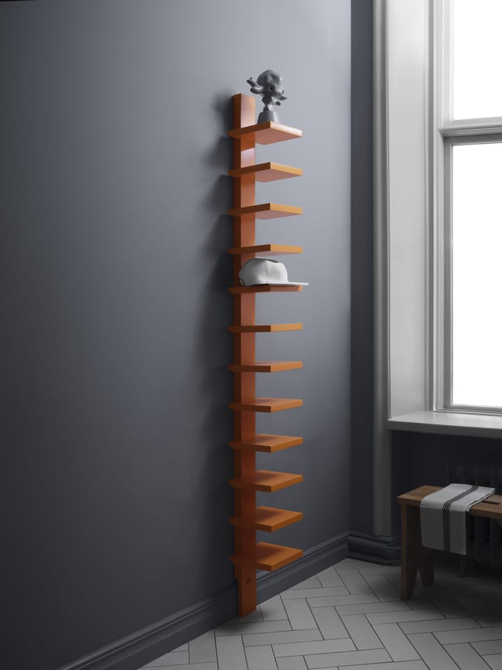 Pilaster ραφιέρα τοίχου, Ιπποφαές γυαλιστερό Källemo