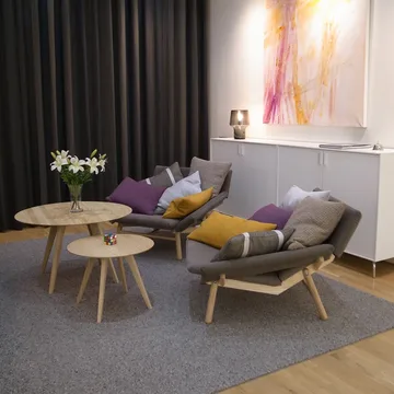 Spot τραπέζι - Φυσικό λακαρισμένη οξιά - Källemo