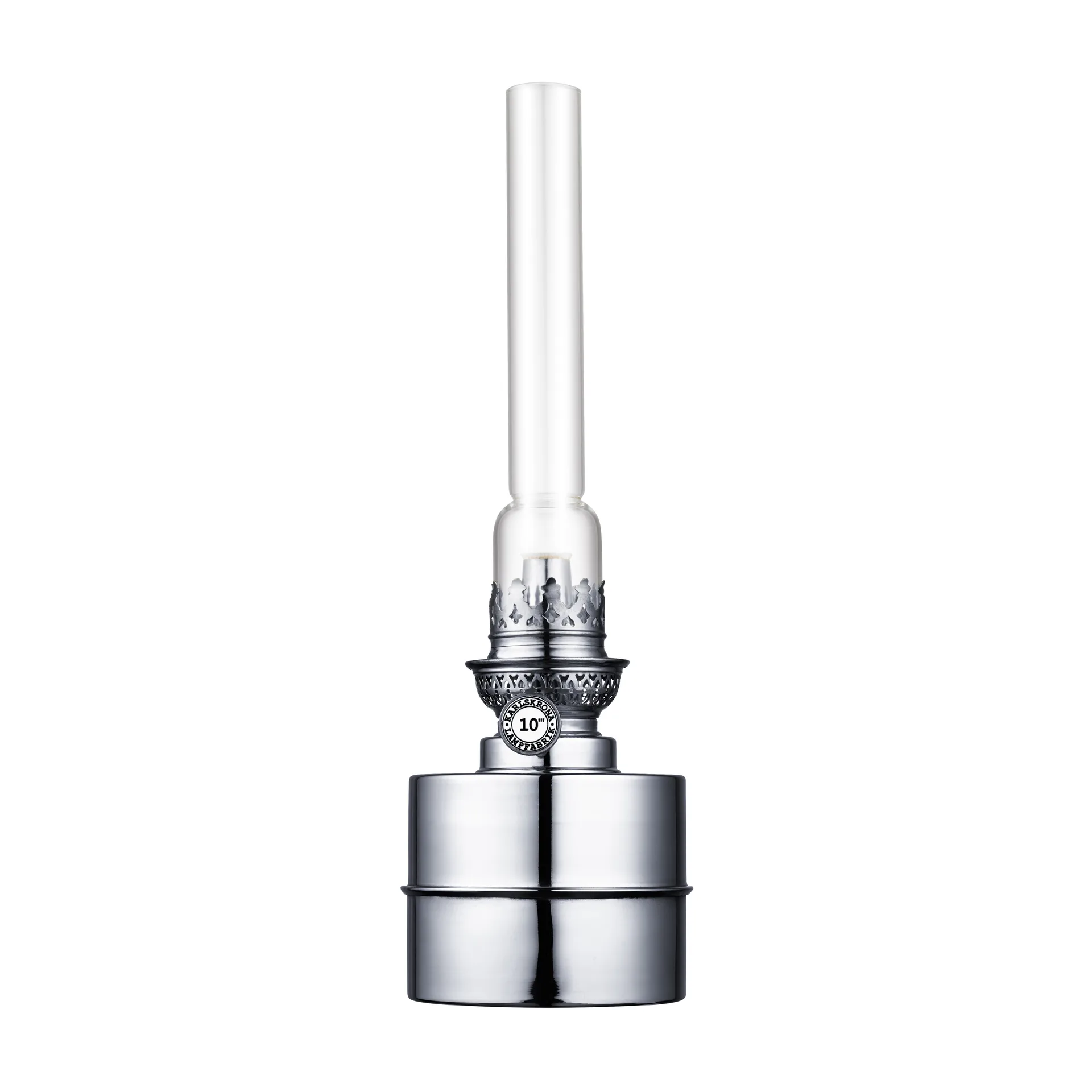 Flaggskär λάμπα παραφινέλαιου, νίκελ Karlskrona Lampfabrik