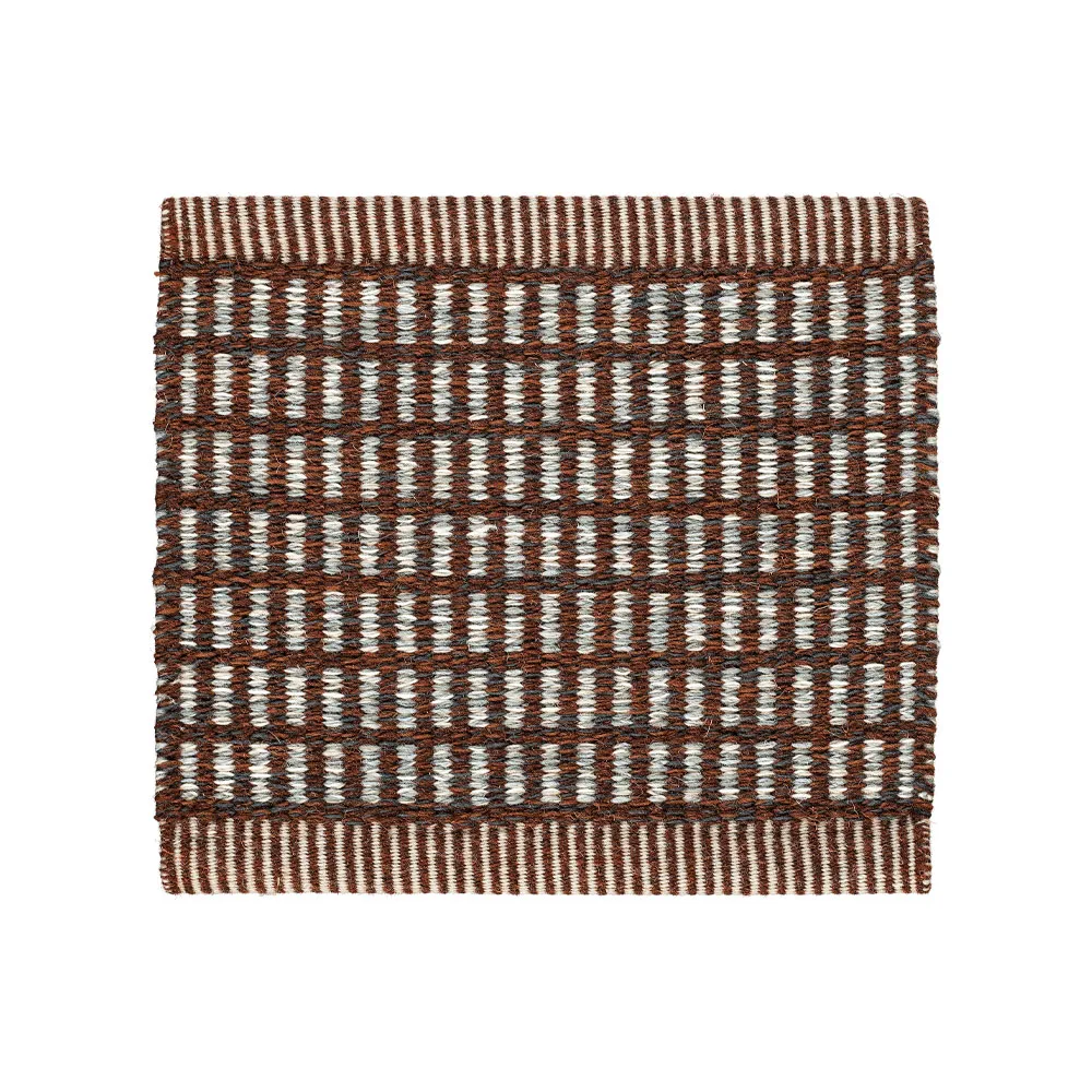 Χαλί διαδρόμου με εικονίδια ταχυδρομείου, Θαμπό ερυθρόδενδρο 721 90x250 εκ Kasthall