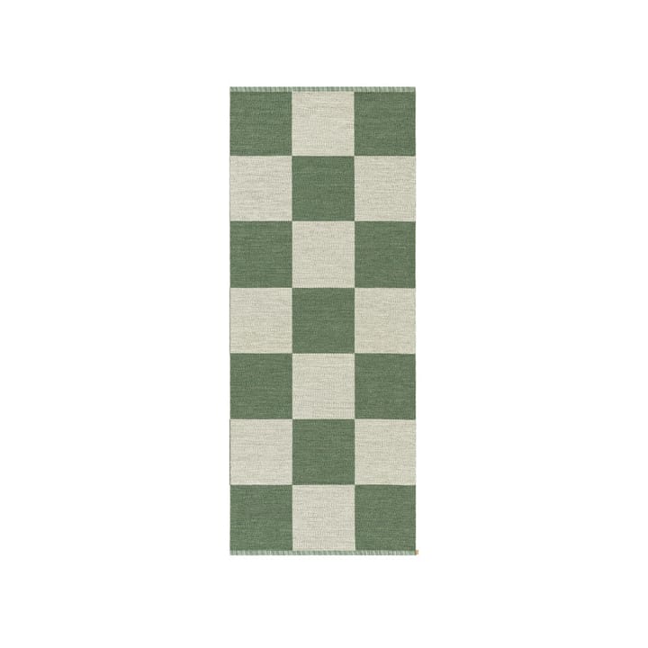 Χαλί, Checkerboard Icon, 85x200 εκ - Γκρι-αχλαδιού - Kasthall