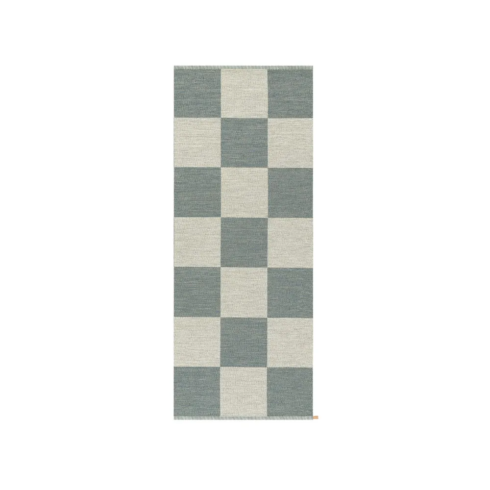Χαλί, Checkerboard Icon, 85x200 εκ, Πολωμένο μπλε Kasthall