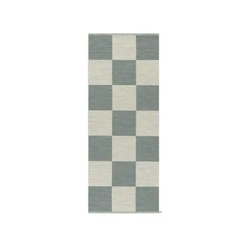 Χαλί, Checkerboard Icon, 85x200 εκ - Πολωμένο μπλε - Kasthall