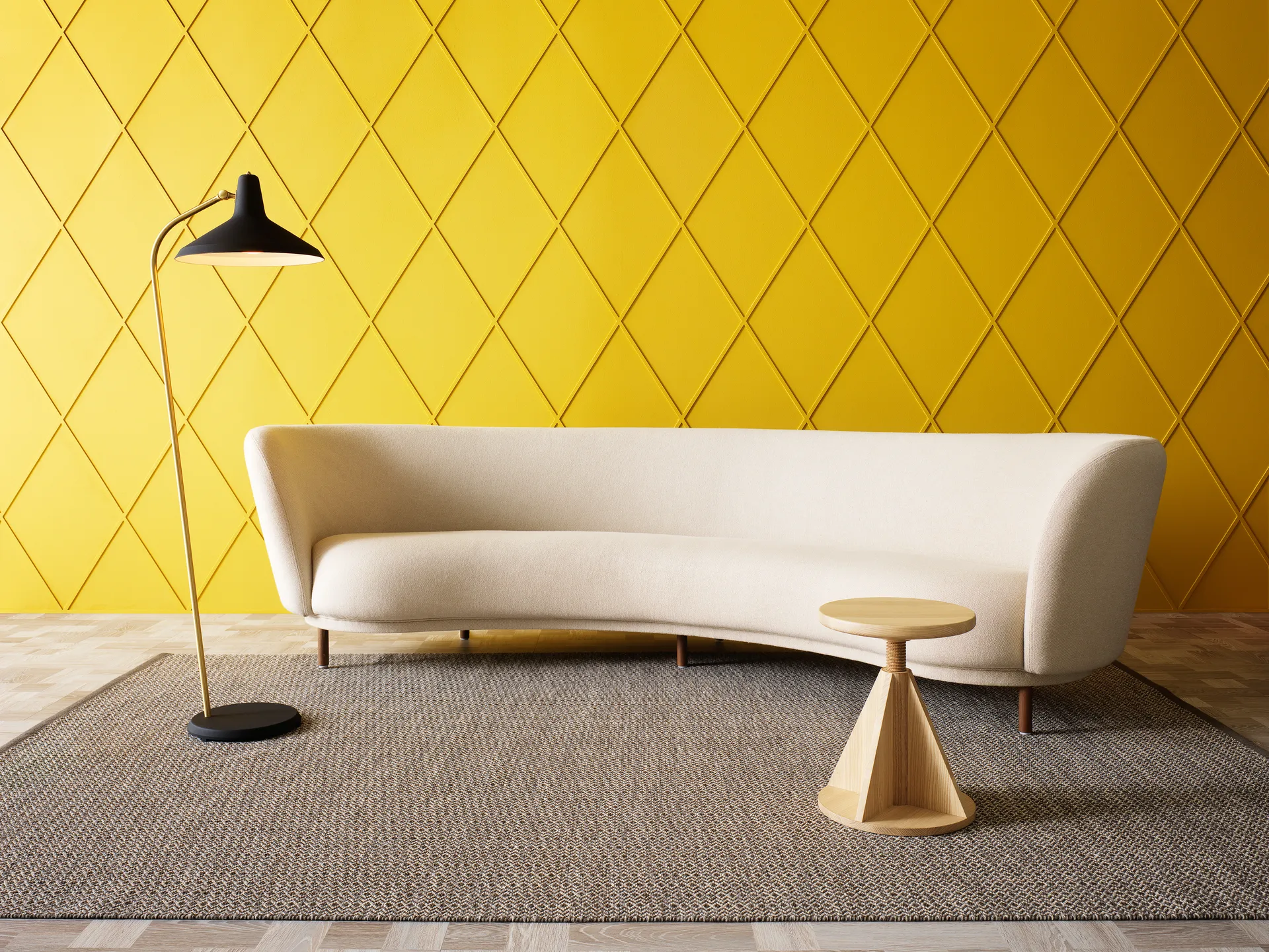 Χαλί, Ingrid Icon, 195x300 εκ, Καφέ-γκρι Kasthall