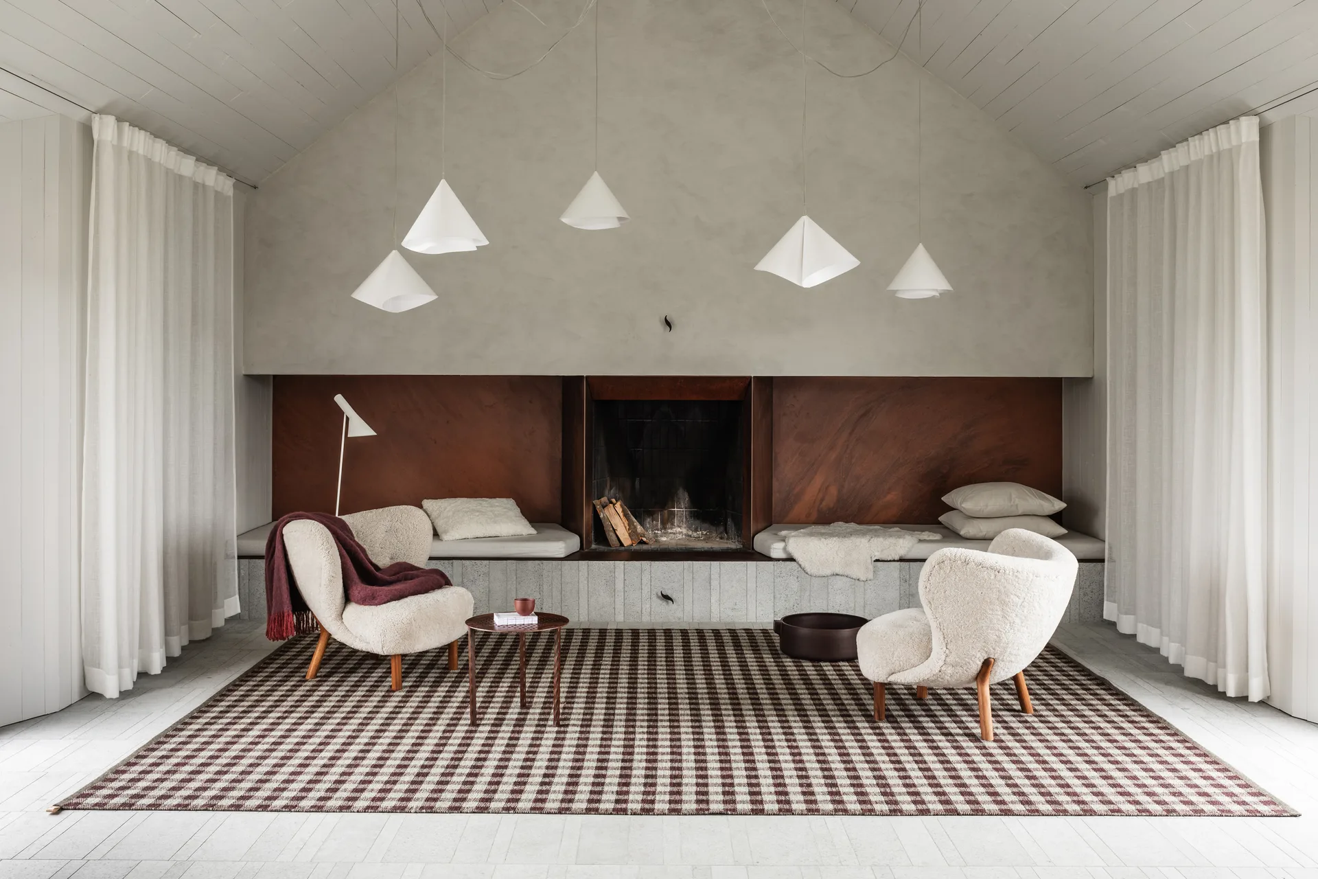 Vichy χαλί 240x350 cm, Cassis 681 Kasthall