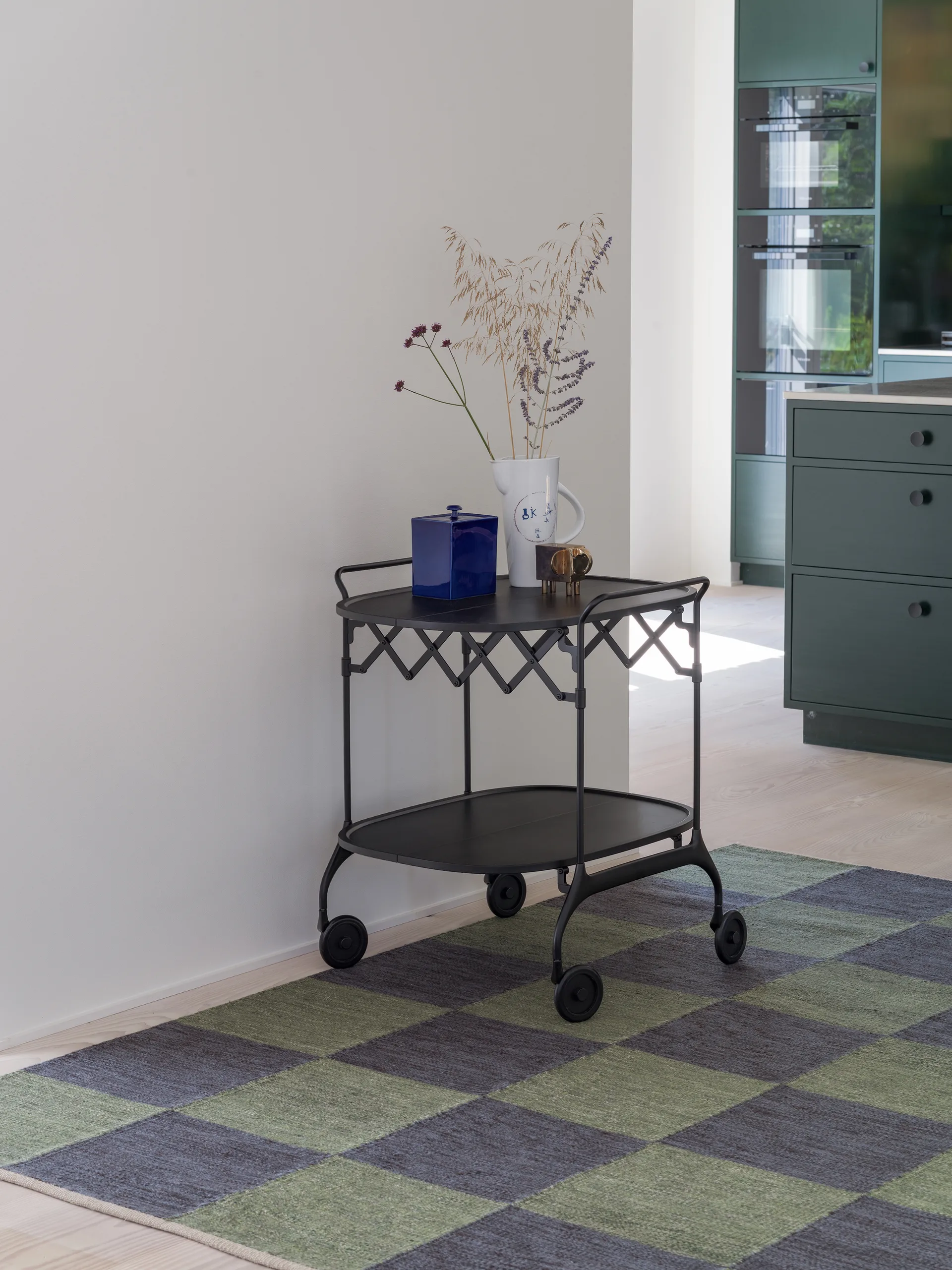 Allium Fox Trott χαλί, Dark Green, 200x300 εκ. Kateha