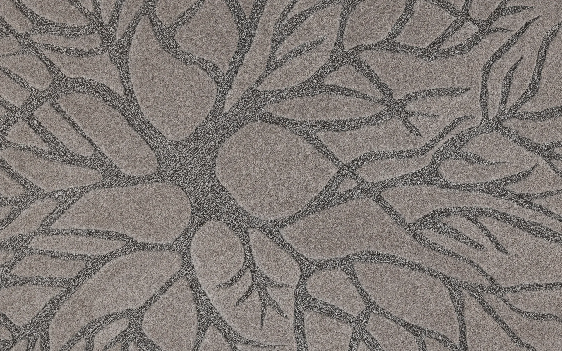 Χειροποίητο χαλί Birds nest με διάμετρο 220 cm., MD Brown Kateha