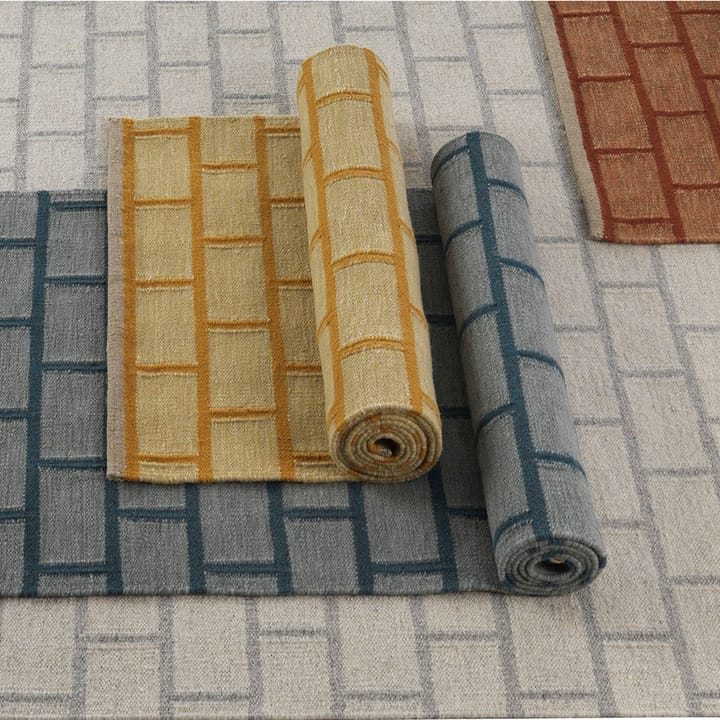 Χαλί Brick, Blue-170x240 cm Kateha