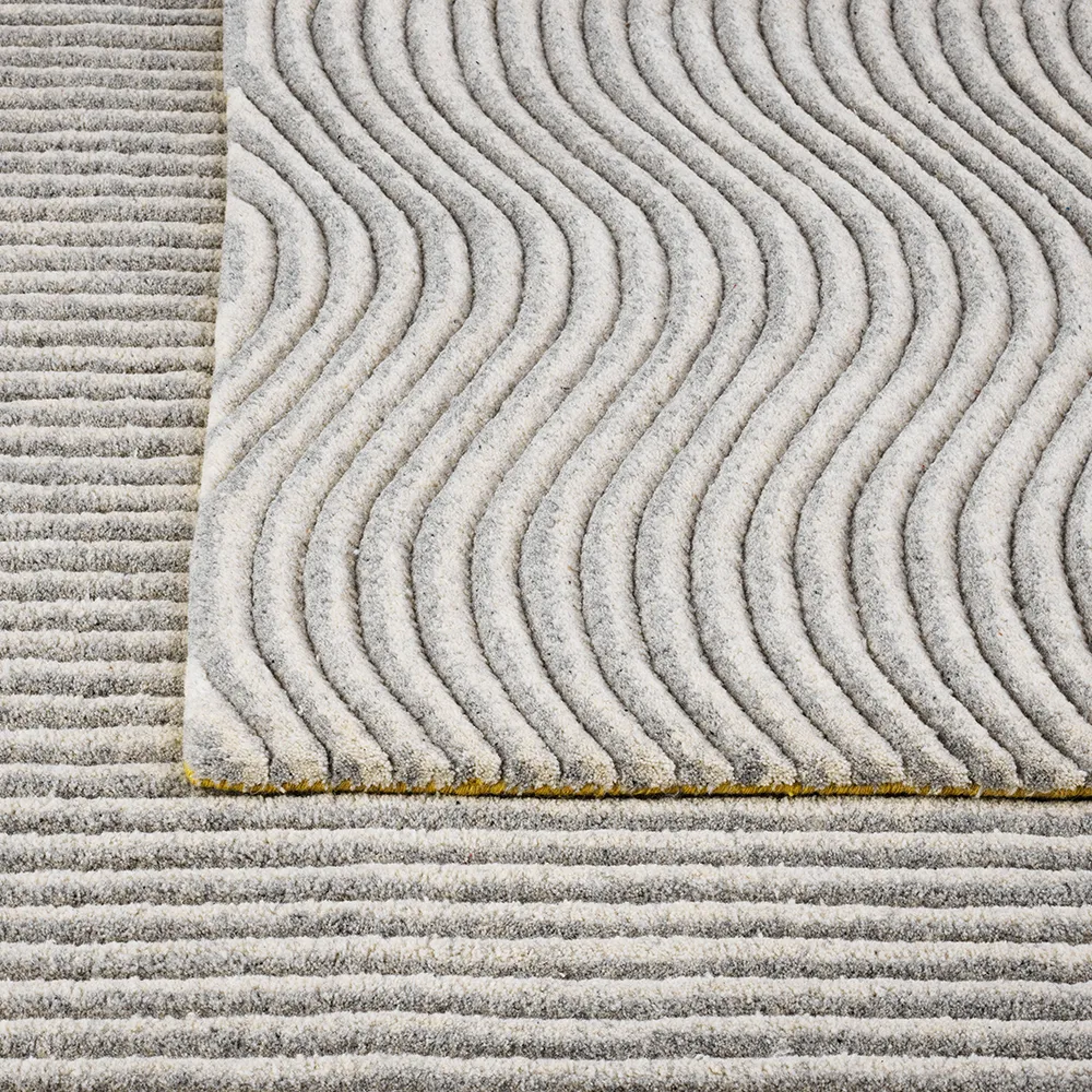 Χαλί, Dunes Straight, Light grey, 170x240 cm Kateha