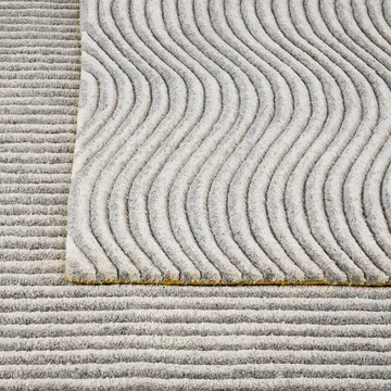 Χαλί, Dunes Straight - Light grey, 170x240 cm - Kateha