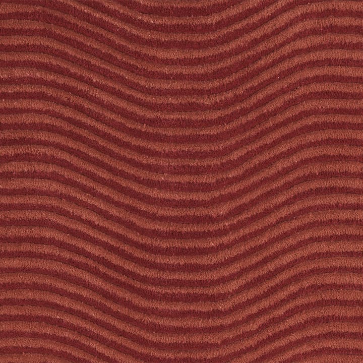 Χαλί, Dunes Wave, Σκονισμένο κόκκινο, 170x240 εκ Kateha