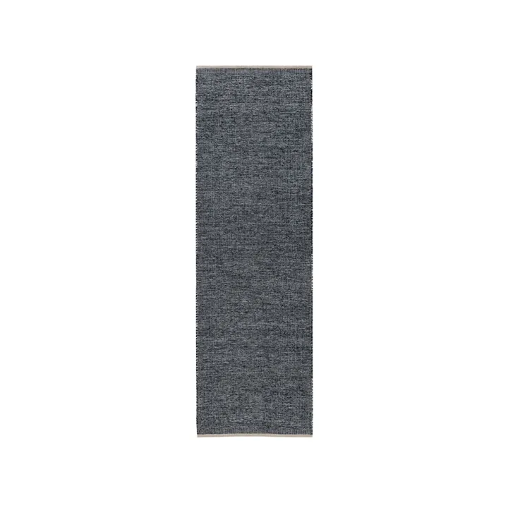 Χαλί διαδρόμου, Essa - Black, 80x250 cm - Kateha