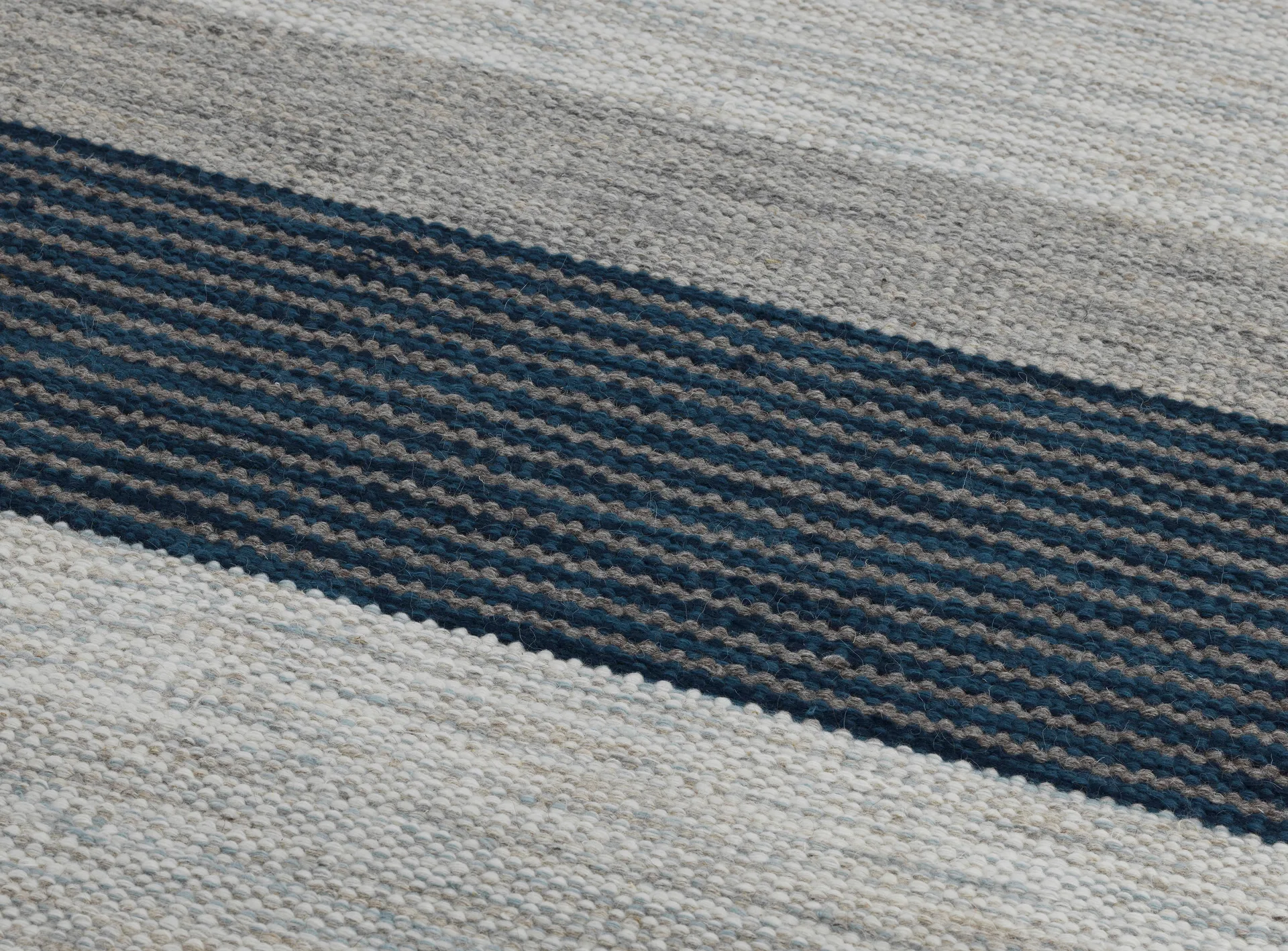 Χαλί διαδρόμου Terreno, Blue, 80x250 cm Kateha