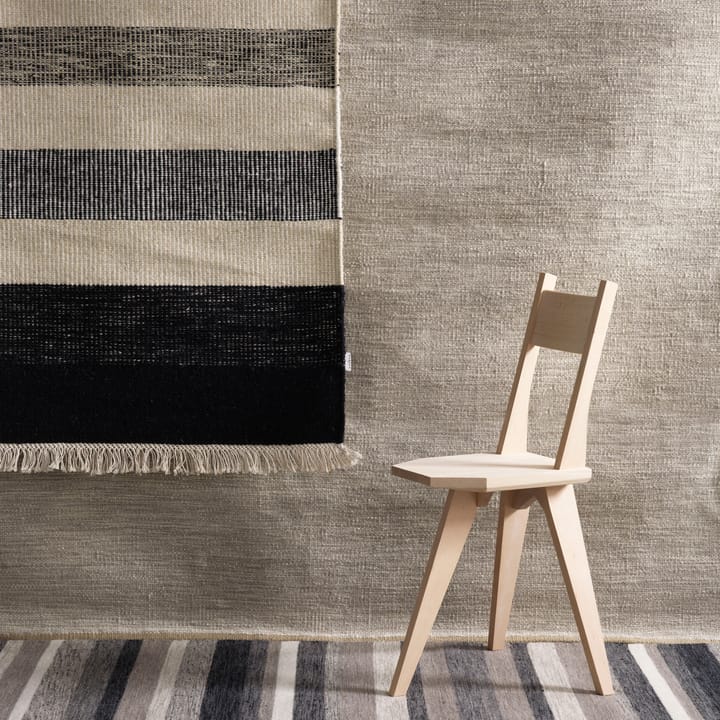 Χαλί, Tofta wave, 170 x 240 εκ, Λευκό-μαύρο Kateha