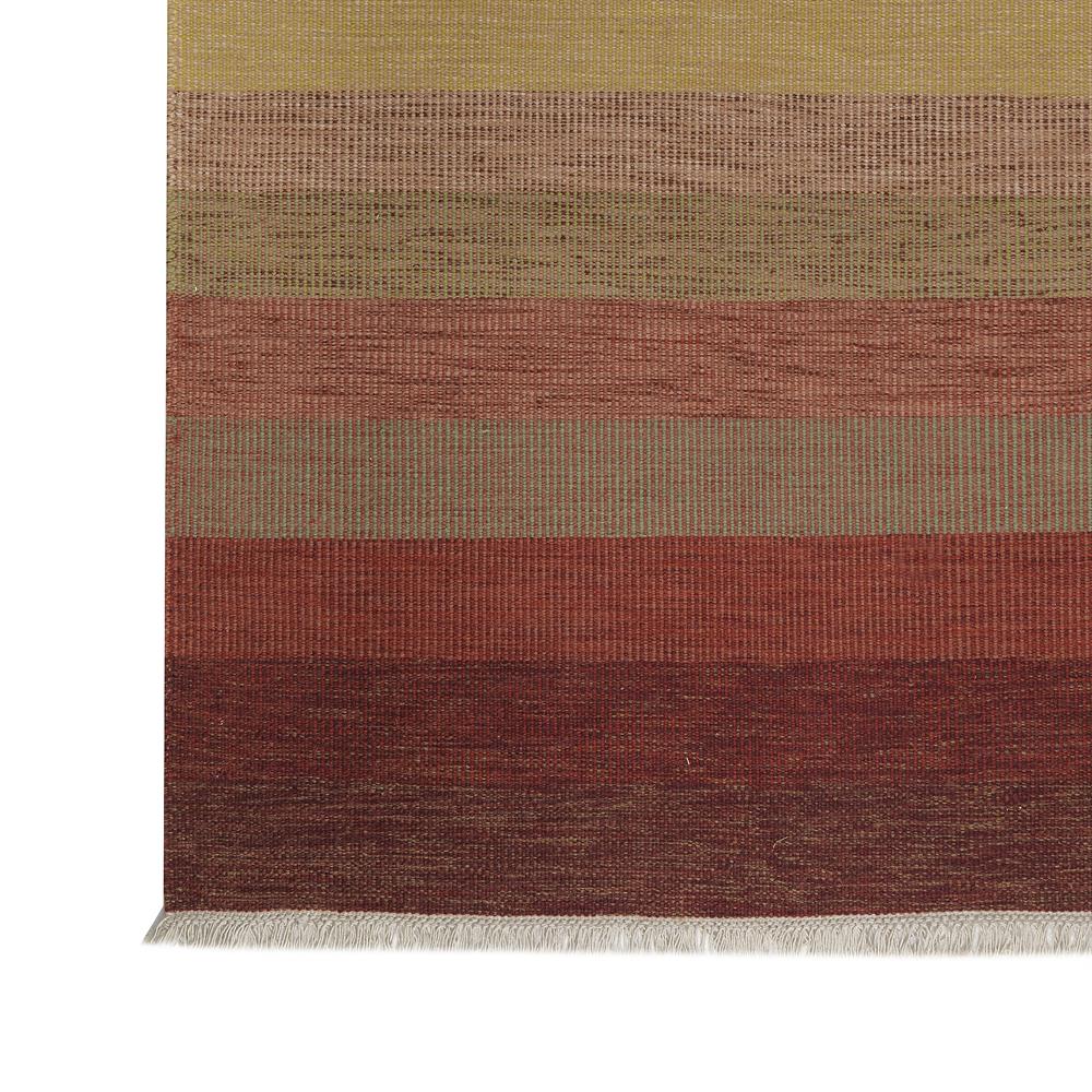 Χαλί Tofta Wave 80x250 εκ, κόκκινο Kateha