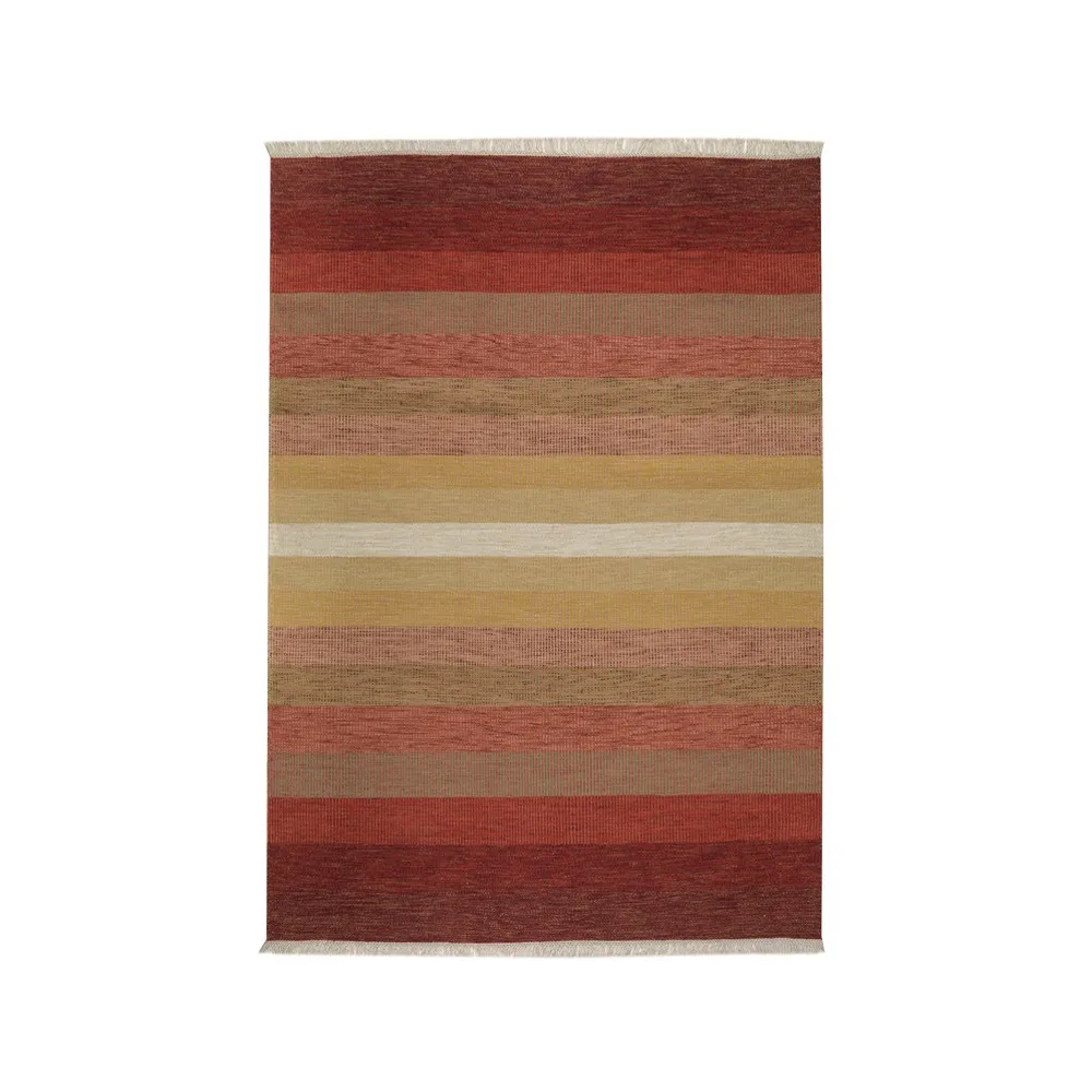 Χαλί, Tofta Wave, Red, 170x240 cm Kateha