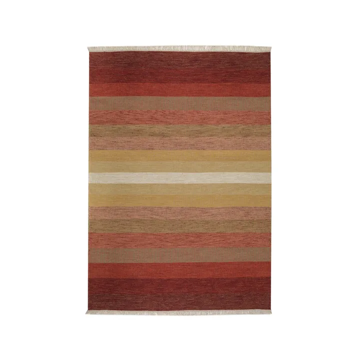 Χαλί, Tofta Wave - Red, 170x240 cm - Kateha