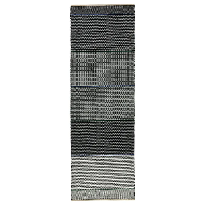 Tribulus One μάλλινο χαλί 80x250 cm - Black/white/blue/green - Kateha