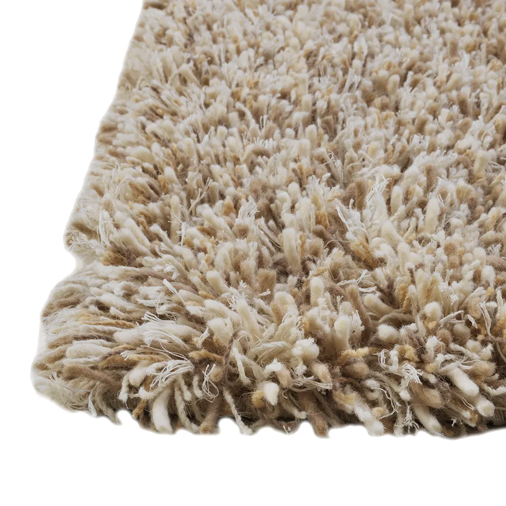 Χαλί με πλούσιο και παχύ πέλος, White/beige, 200x300 cm Kateha