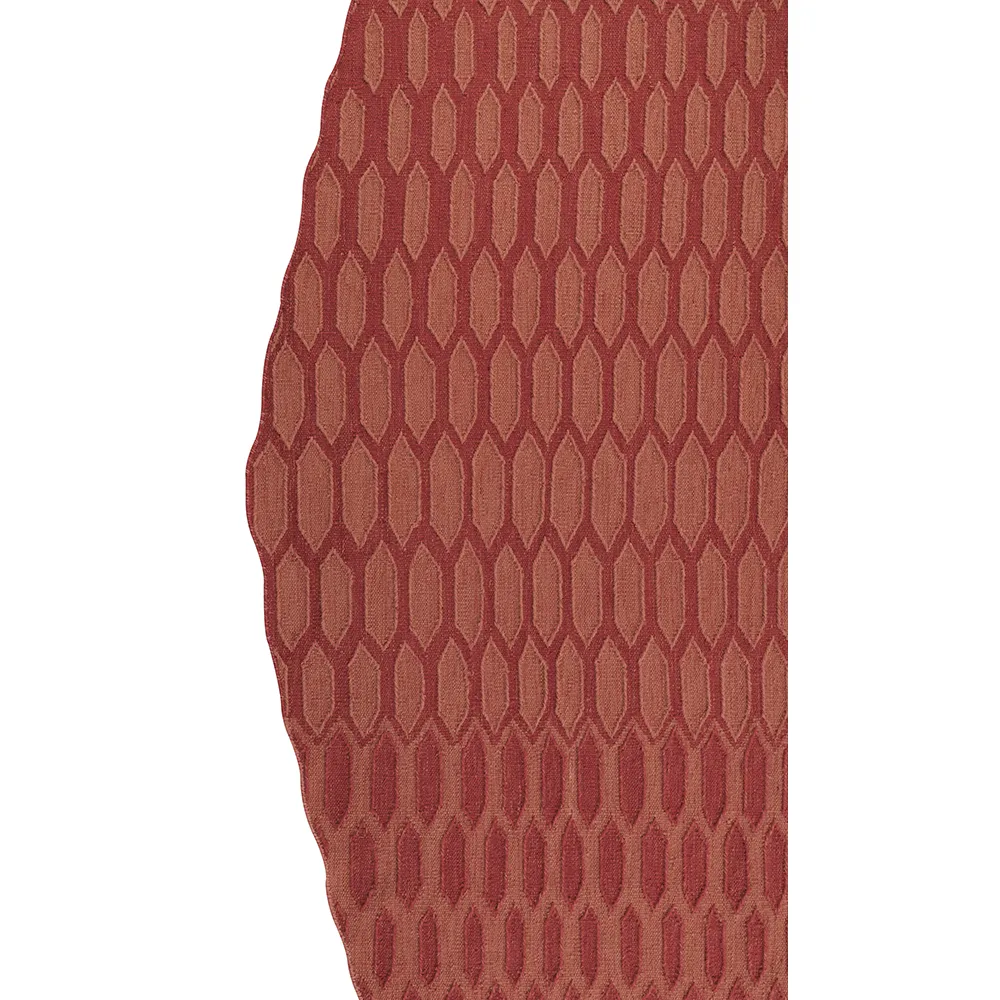 Xαλί με σχήματα διαμαντιού, Pond Flossa, Τριαντάφυλλα, 216x270 εκ Kateha