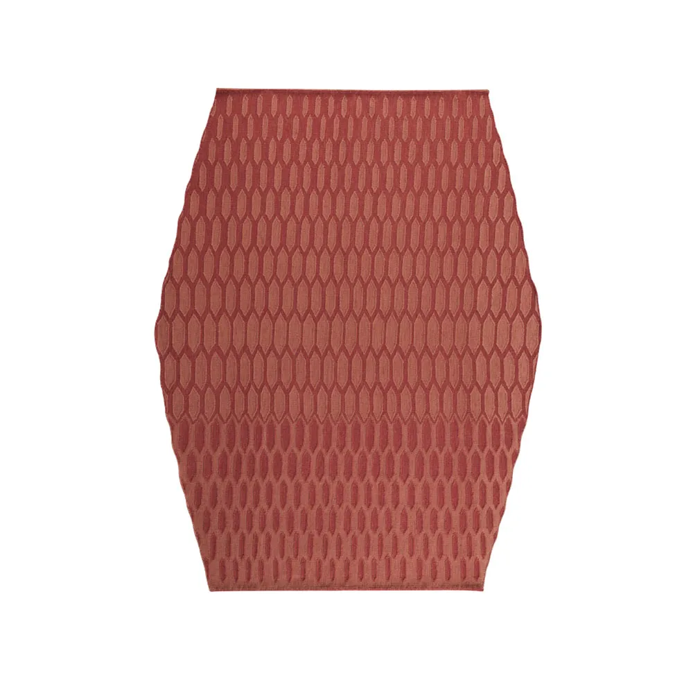 Xαλί με σχήματα διαμαντιού, Pond Soumak, Τριαντάφυλλα, 216x270 εκ Kateha