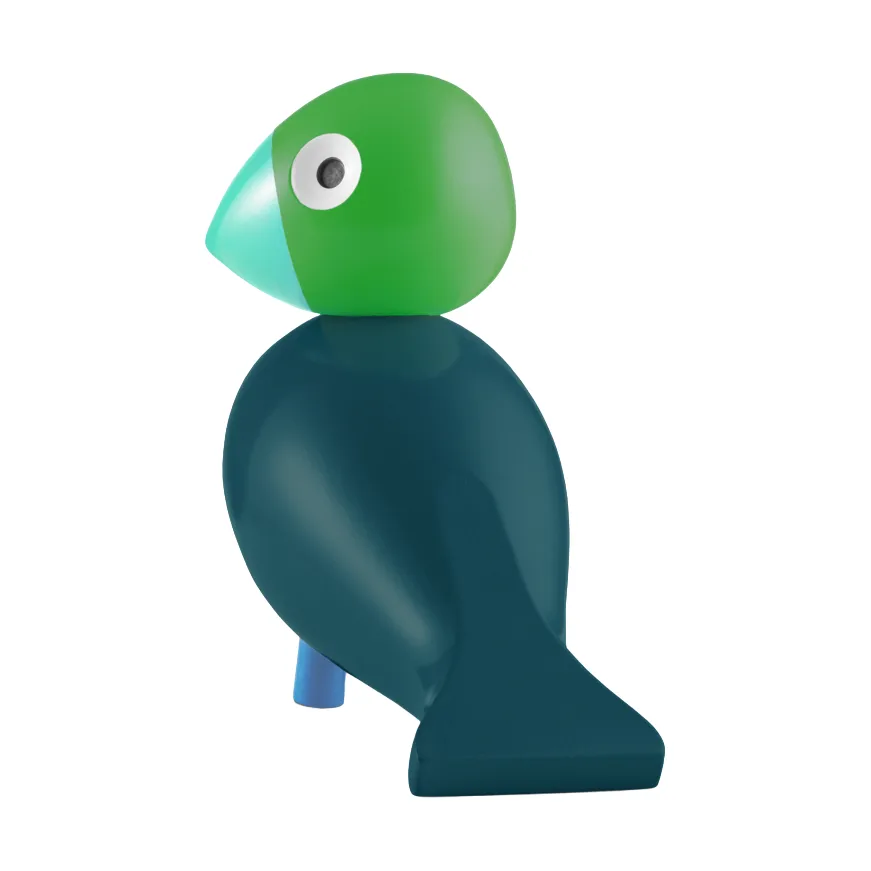 Kaj Bojesen Year Bird 2026 Birk, Σκούρο πράσινο Kay Bojesen Denmark