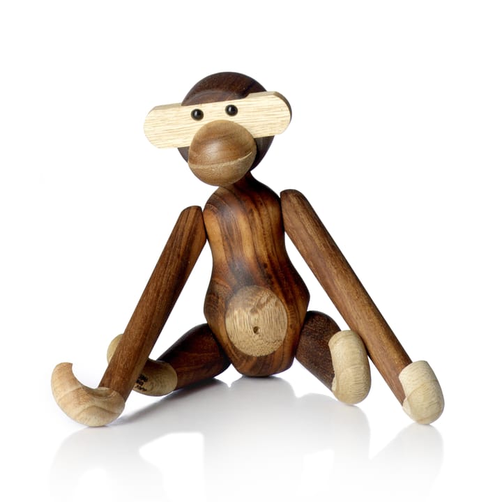 Kay Bojesen ξύλινη μαϊμού μικρή - ξύλο τικ-λίμπα 20 cm - Kay Bojesen Denmark
