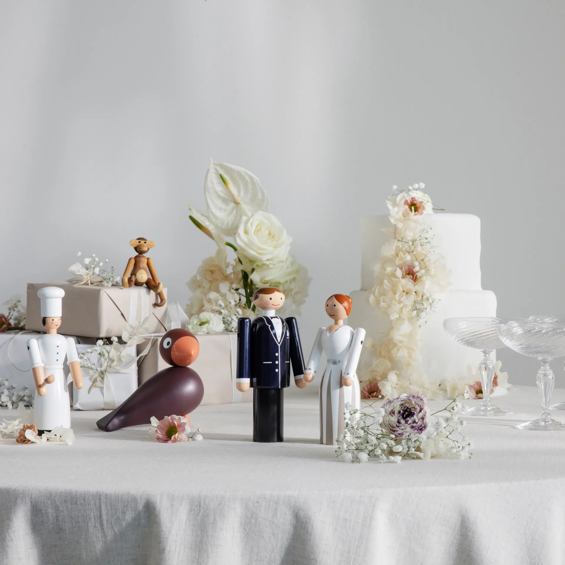 Kay Bojesen bride, άσπρο, 17 cm Kay Bojesen Denmark