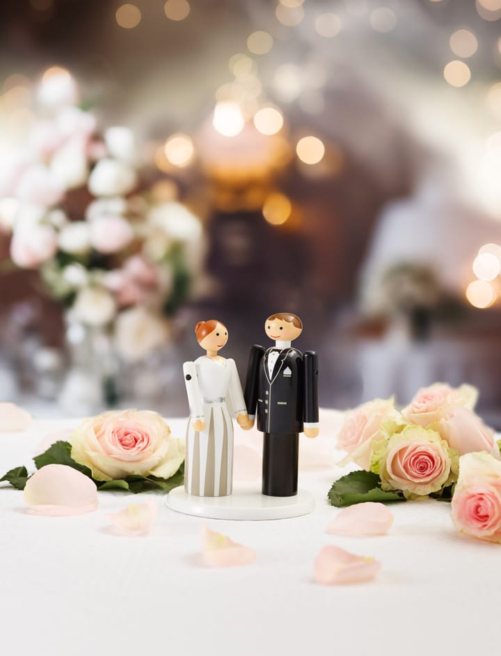 Kay Bojesen groom, Μπλε-μαύρο-λευκό, 12 cm Kay Bojesen Denmark