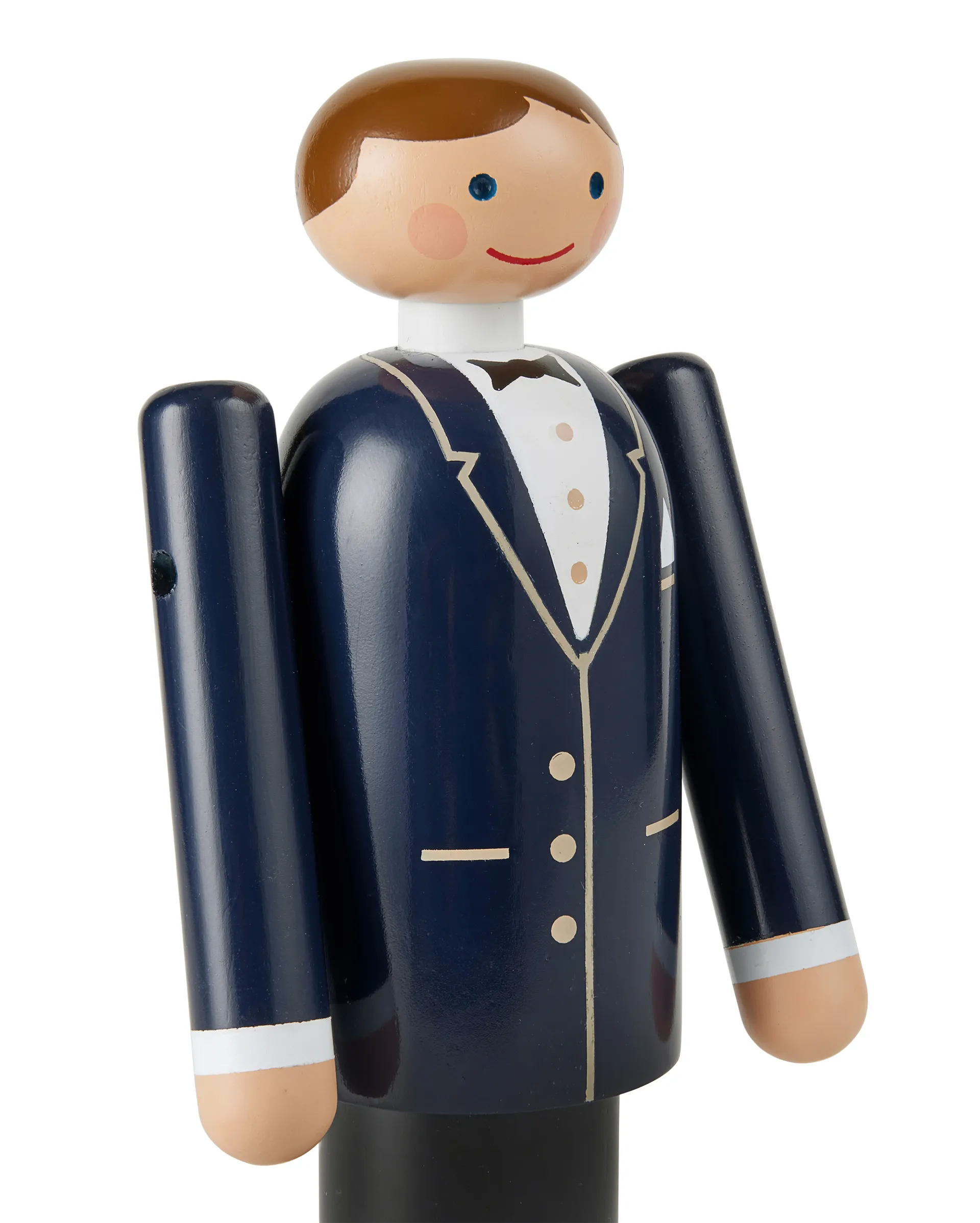 Kay Bojesen groom, μπλε-ασπρόμαυρο, 18 cm Kay Bojesen Denmark