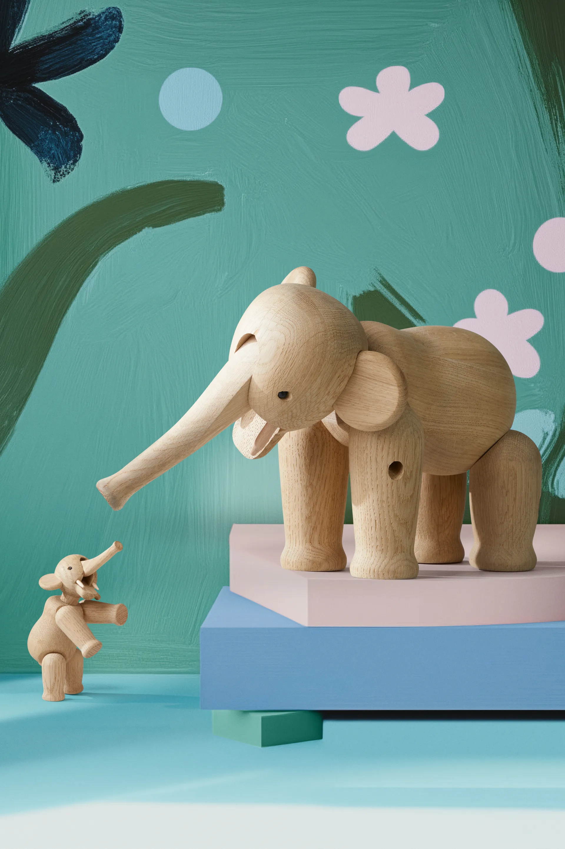 Kay Bojesen ελέφαντας Liliput, Βελανιδιά Kay Bojesen Denmark