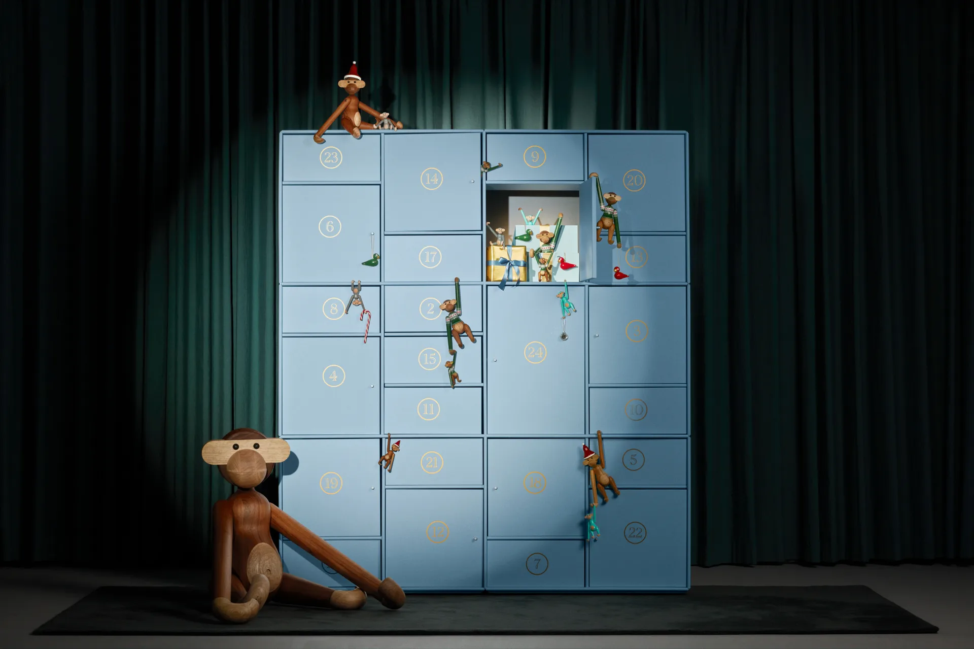 Kay Bojesen μαϊμού mini Christmas jumper, 2025 Kay Bojesen Denmark